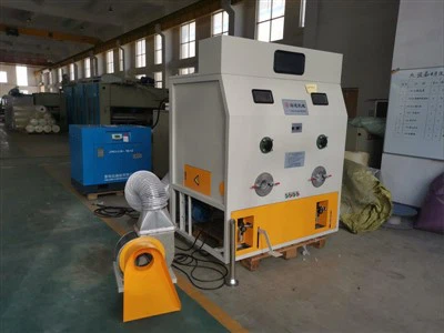 Két fúvókás száltöltő gép